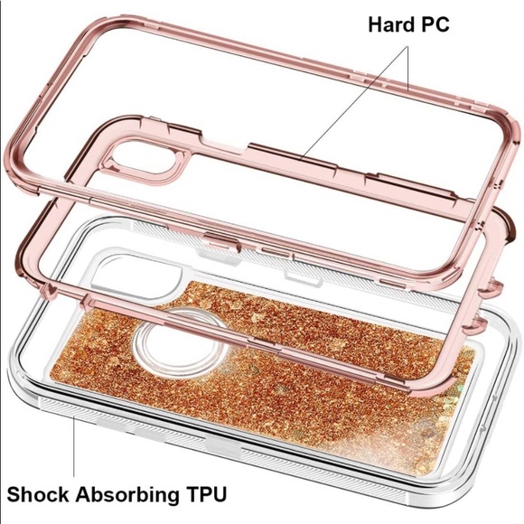 IPHONE XR CASE .. ROSE GOLD - Picture 4 of 10